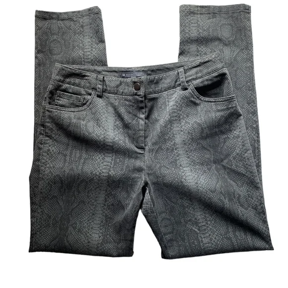 Elliott Lauren Pants. Snakeskin print. Size 6. - Picture 2 of 8